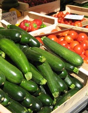Marché courgettes IM