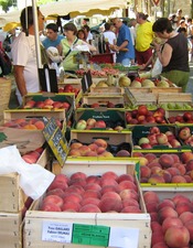 Marché fruits