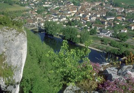 Cajarc - Vue du Village
